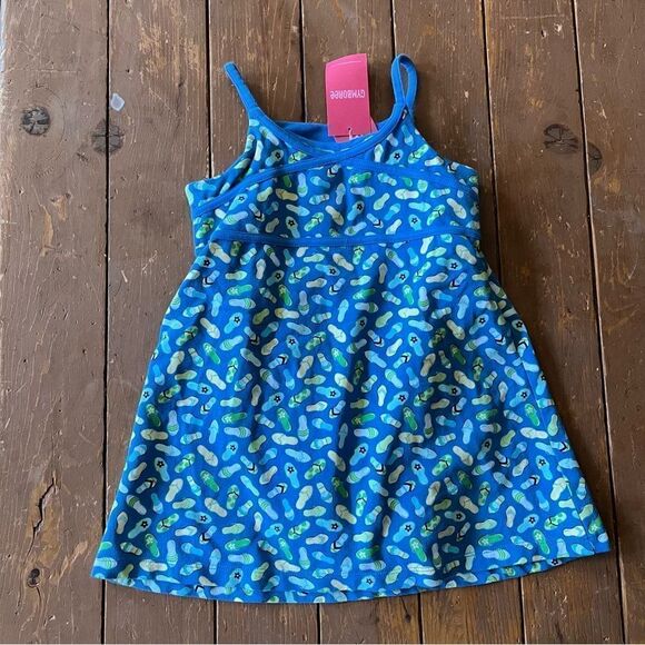 Gymboree Pool Party Flip Flops Two Piece Outfit NWT - Picture 6 of 7